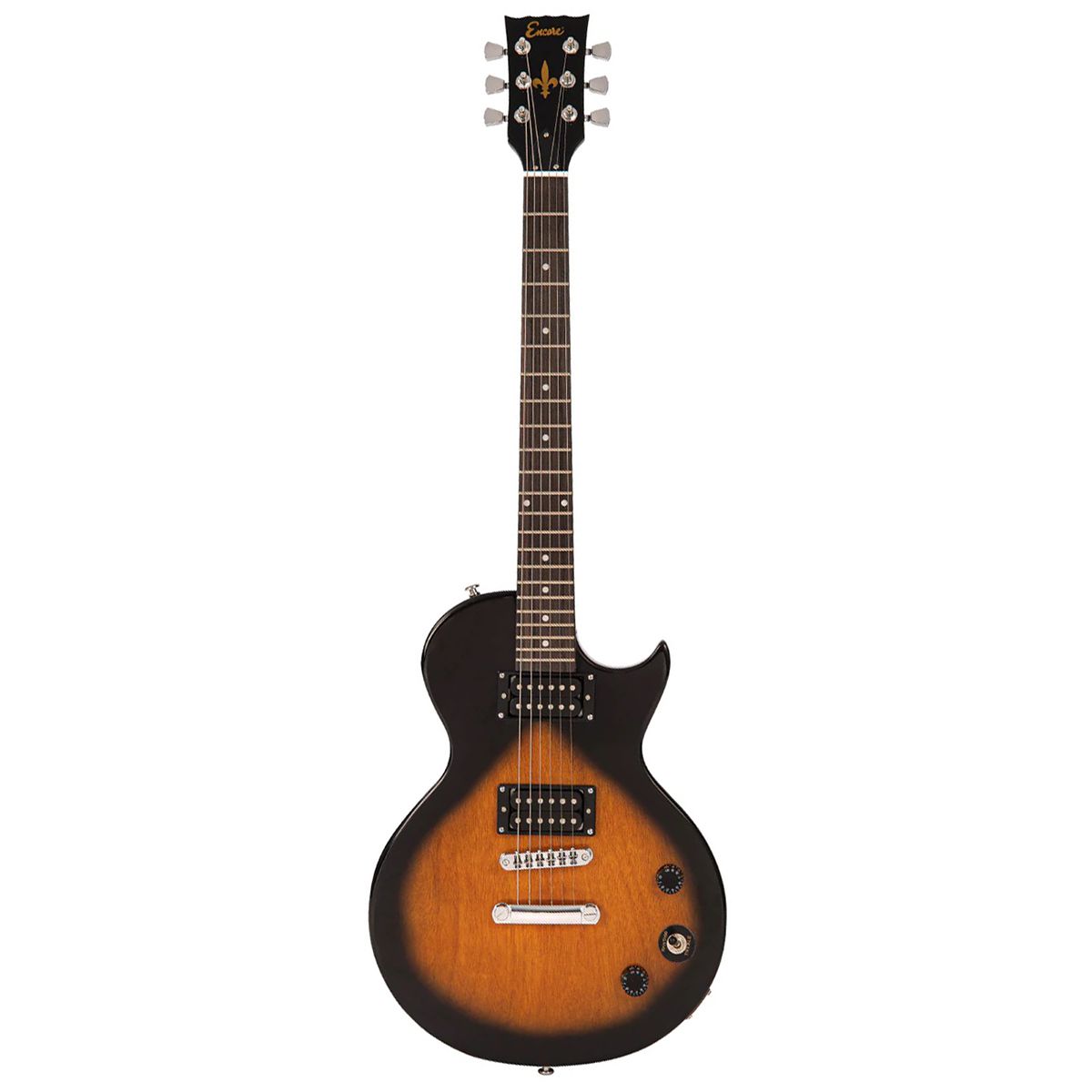 An image of Encore E90 Blaster Electric Guitar, Tobacco Sunburst