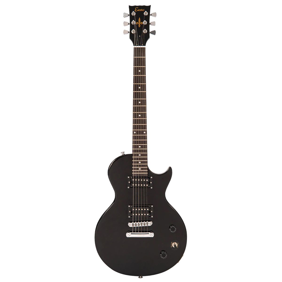 An image of Encore E90 Blaster Electric Guitar, Gloss Black