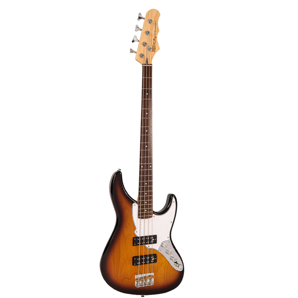 An image of Fret King Perception Custom 4 String Bass - Original Classic Burst | PMT Online