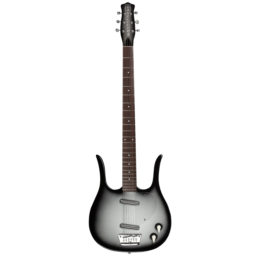 An image of Danelectro Longhorn Baritone Guitar - Blackburst | PMT Online
