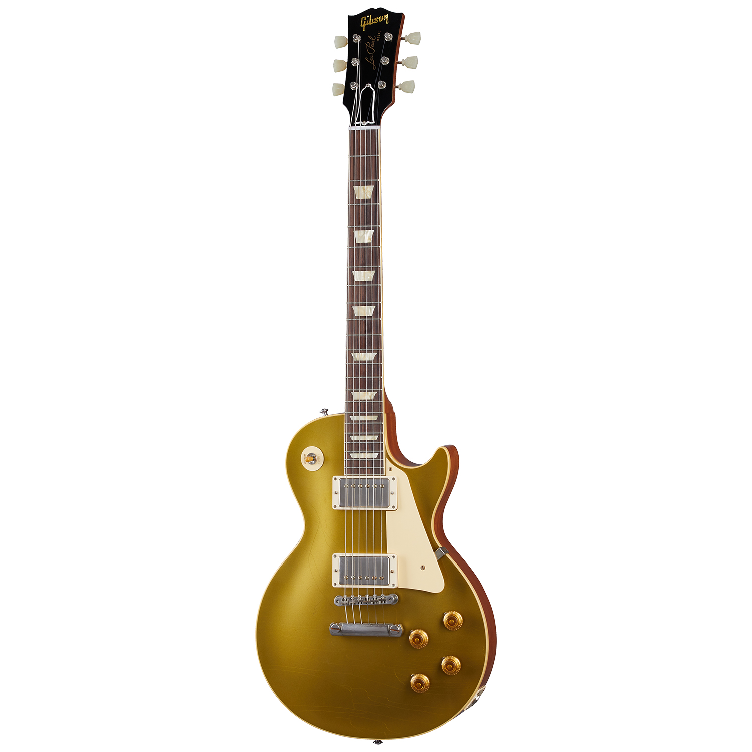 An image of Gibson Murphy Lab 1957 Les Paul Goldtop, Ultra Light Aged, Double Gold | PMT Onl...