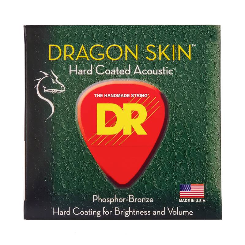 An image of DR Strings Dragon Skin Acoustic 12 - 54 | PMT Online