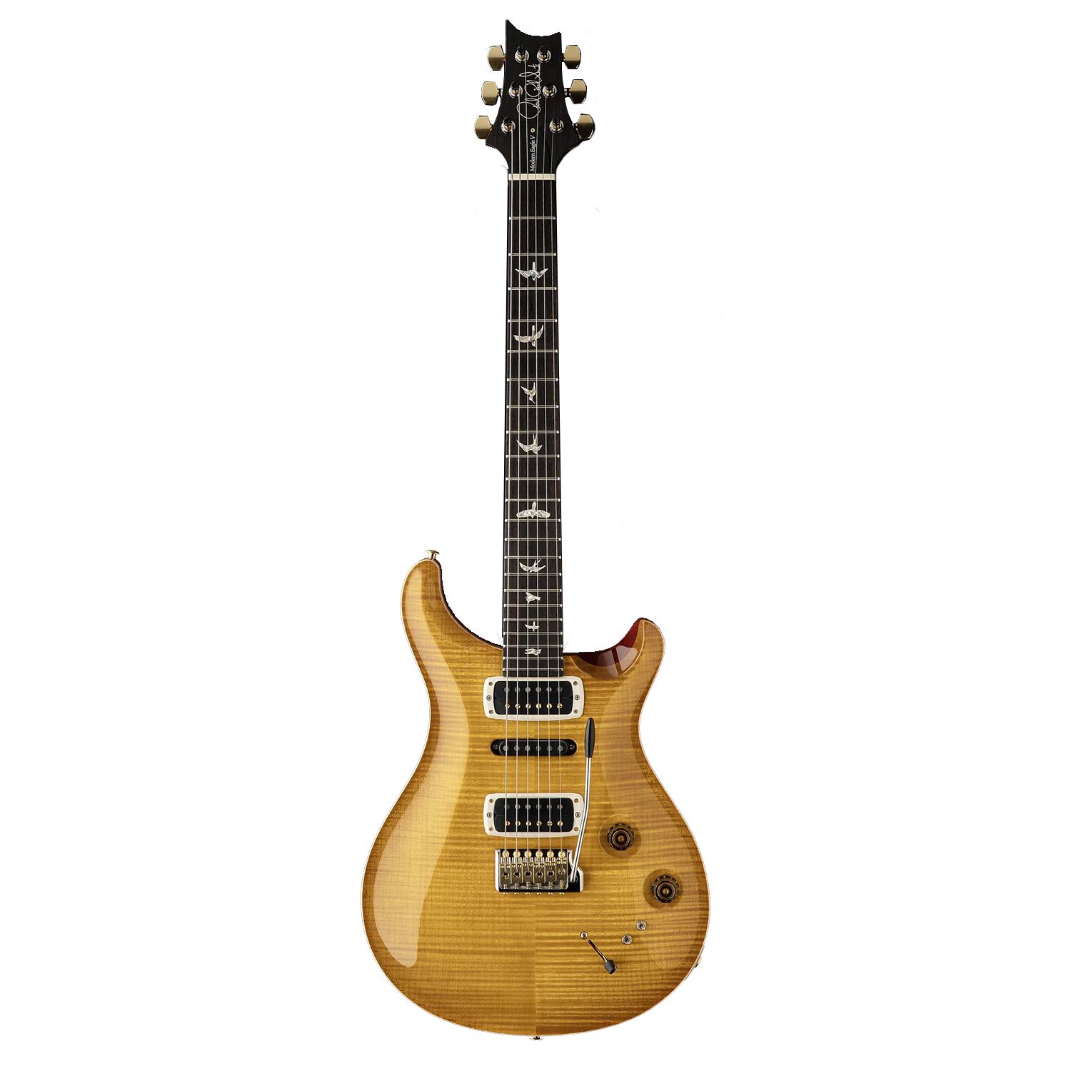 An image of PRS Modern Eagle V Electric Guitar, Mccarty Sunburst | PMT Online