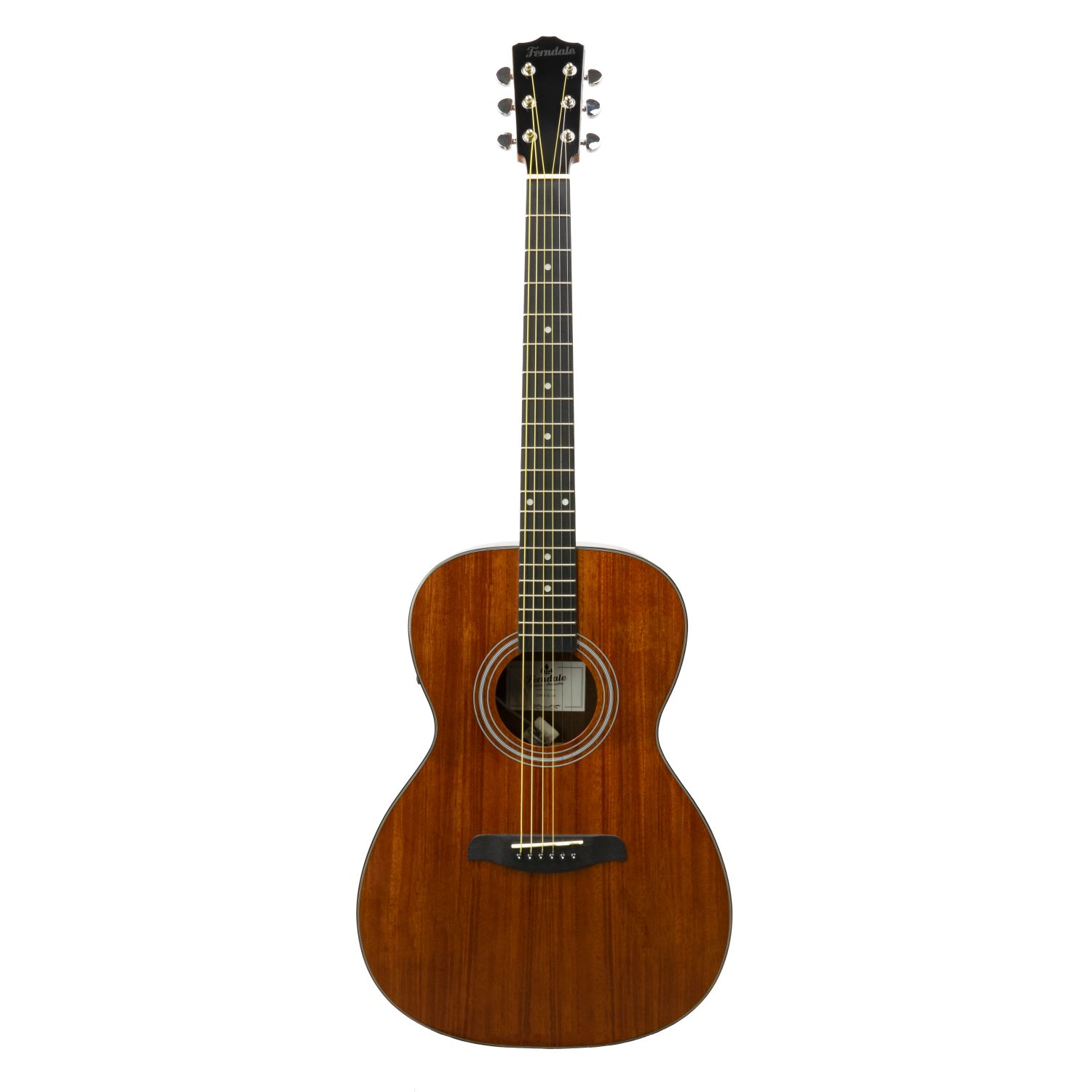 An image of B-Stock Ferndale OM2-E-M Electro Acoustic Guitar Mahogany | PMT Online