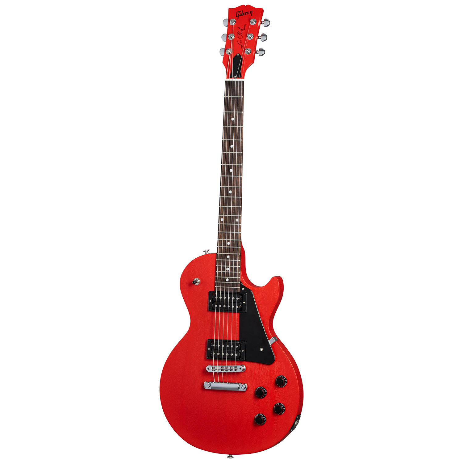 An image of Gibson Les Paul Modern Lite, Cardinal Red Satin | PMT Online
