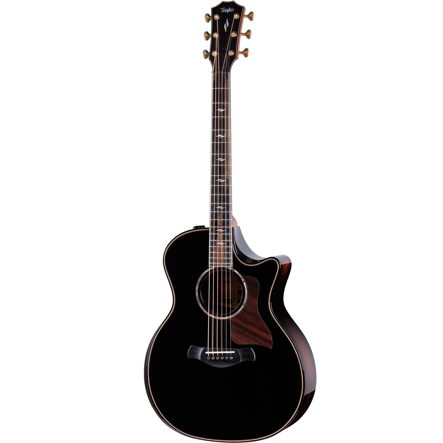 An image of Taylor Builders Edition 814ce Electro Acoustic, Blacktop | PMT Online