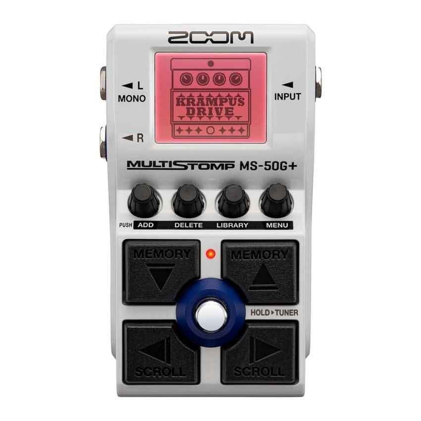 An image of Zoom MS-50G+ MultiStomp Pedal