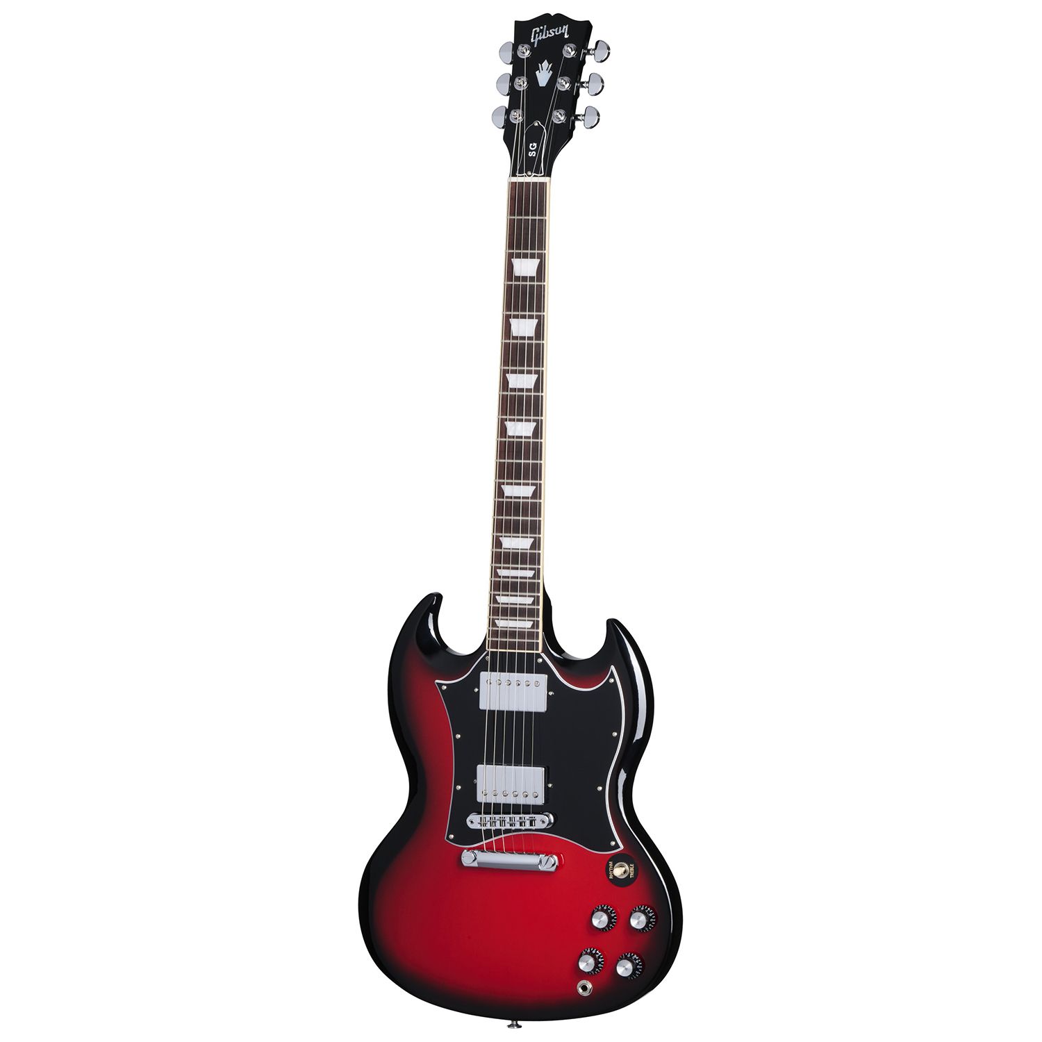 An image of Gibson USA Custom Color SG Standard Red Burst