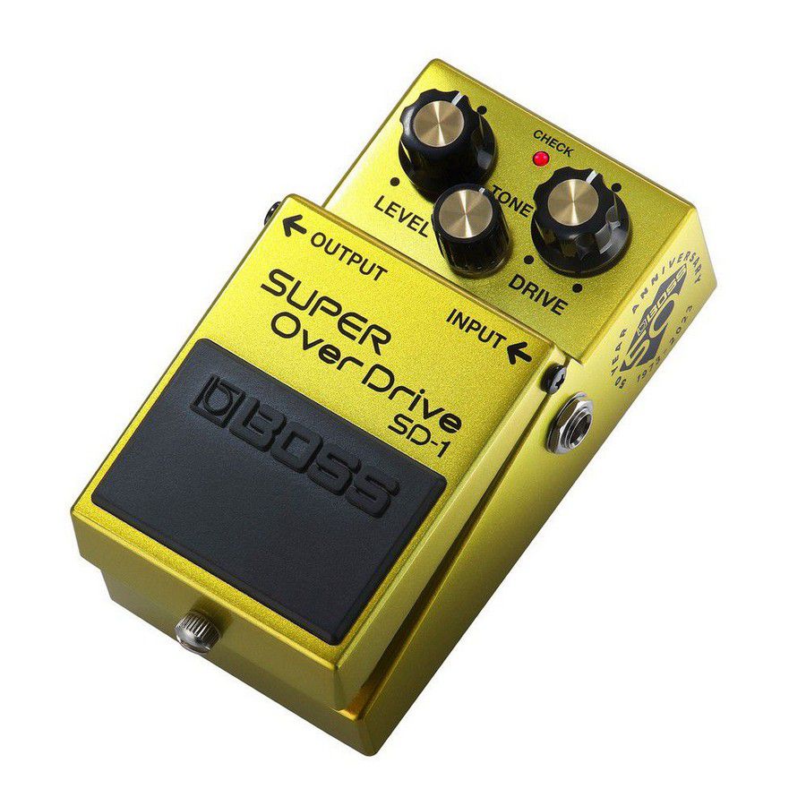 An image of Boss SD-1 50th Anniversary Overdrive Pedal