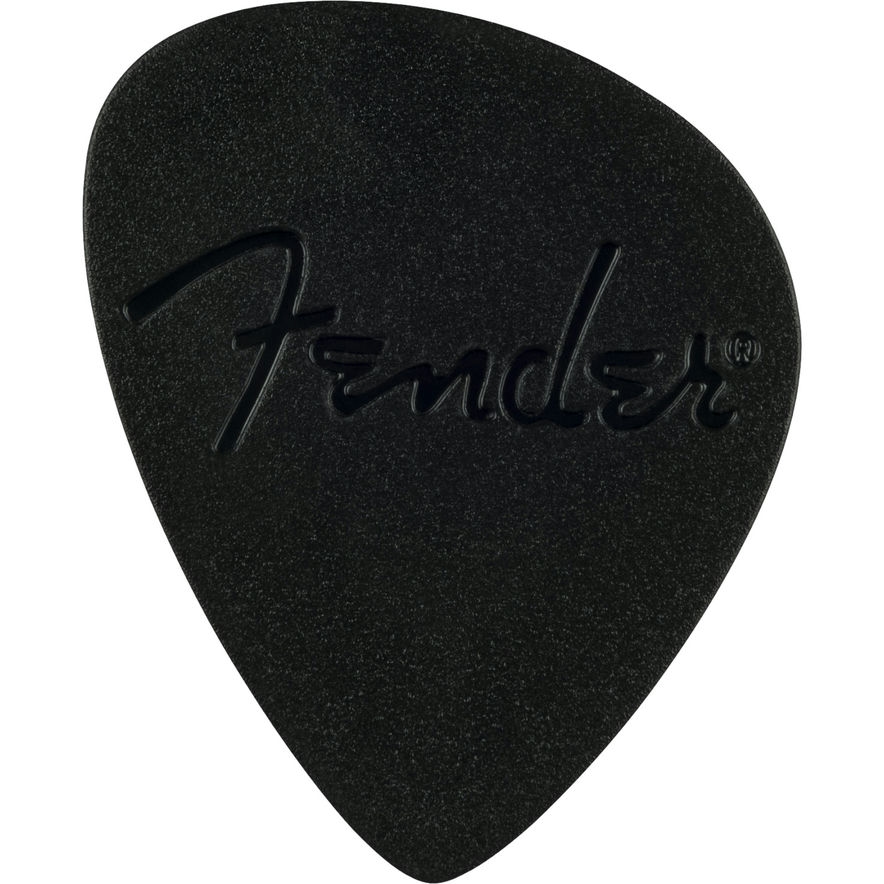 An image of Fender Offset Picks Black (6) | PMT Online