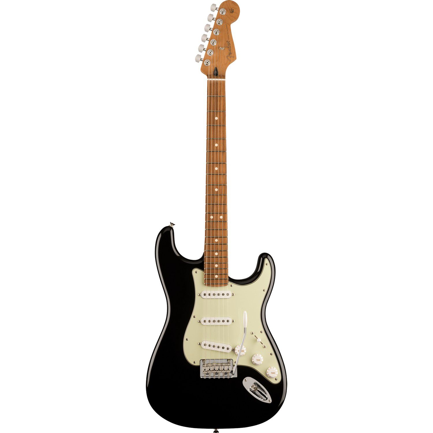 An image of Fender Limited Edition Player Stratocaster RMN, Black | PMT Online