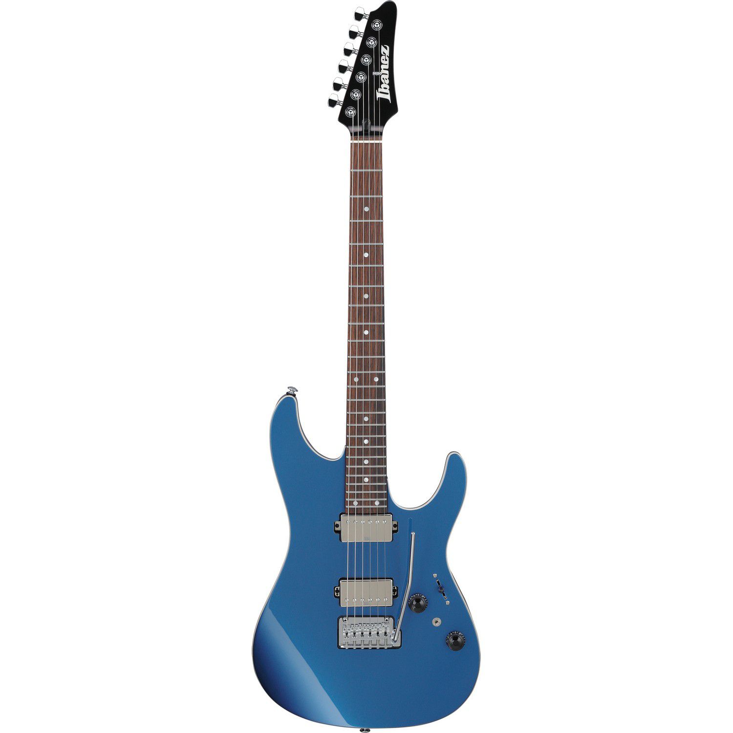 An image of Ibanez Az42p1-pbe Prussian Blue Metallic Electric Guitar