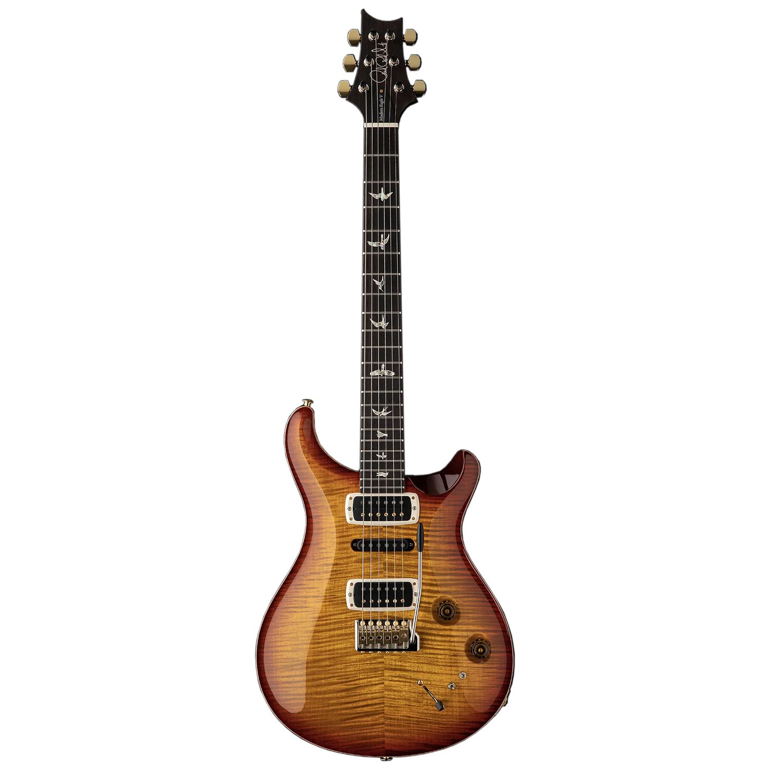 An image of PRS Modern Eagle V Electric Guitar, Dark Cherry Burst | PMT Online