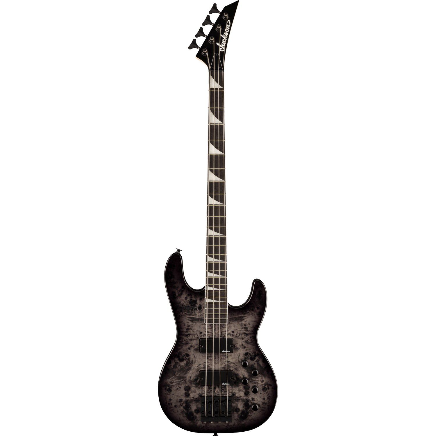 An image of Jackson JS-Series JS3p CB Electric Guitar, Transparent Black
