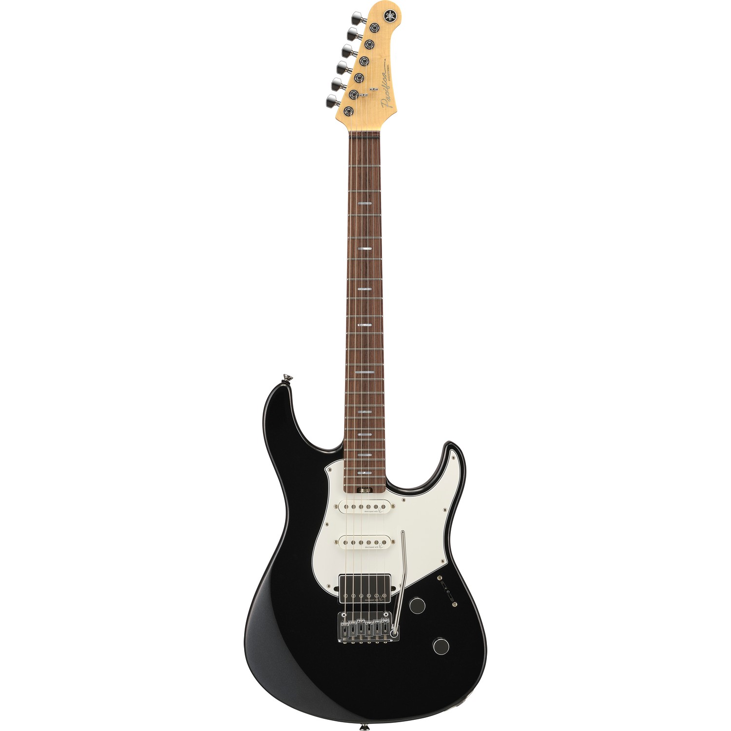 An image of Yamaha Pacifica Professional PACP12 RW Black Metallic w Hard Case | PMT Online