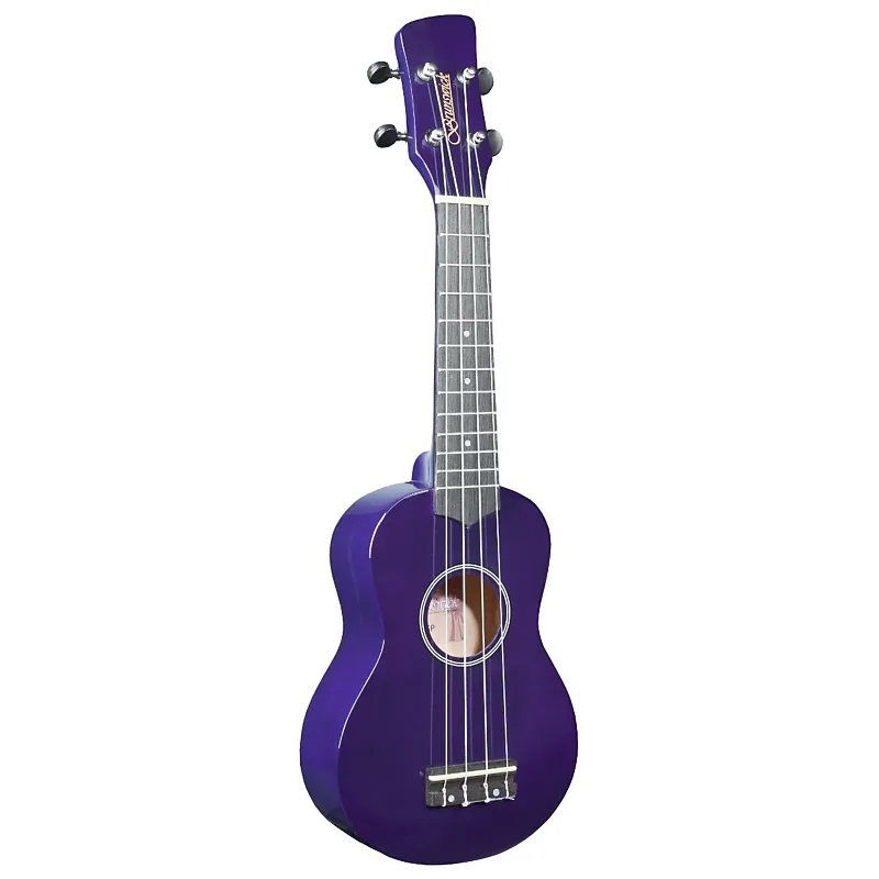 An image of Brunswick Soprano Ukulele, Purple Satin - Gift for a Musician | PMT Online