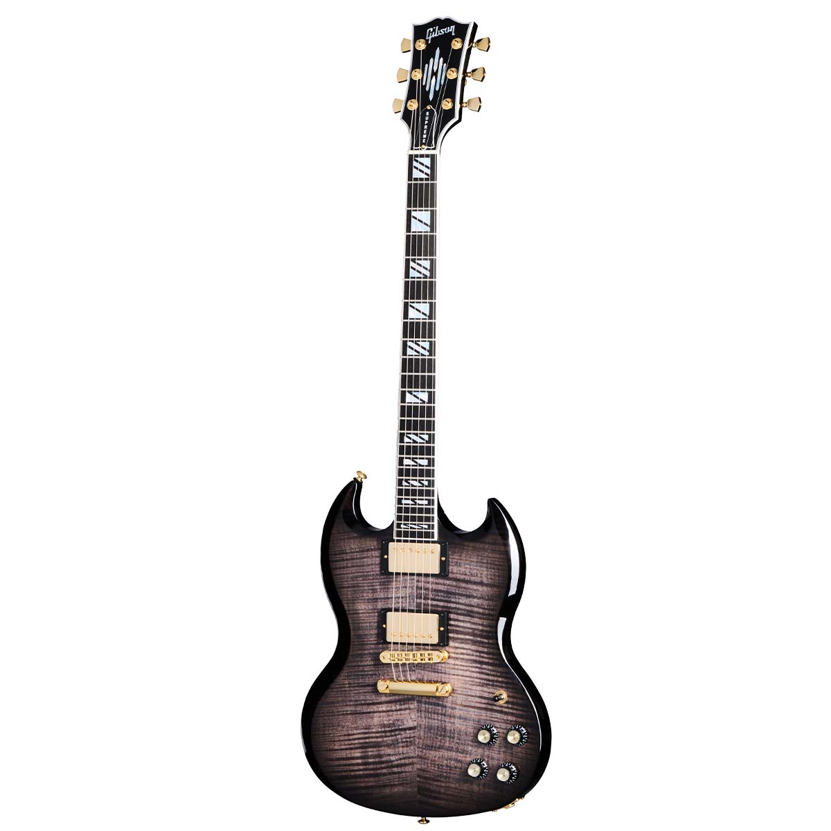 An image of Gibson SG Supreme Translucent Ebony Burst | PMT Online