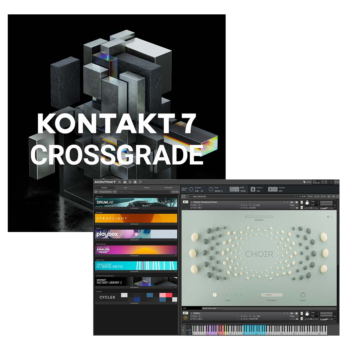 An image of Native Instruments Kontakt 7 Crossgrade for Komplete Select 10-14 Download | PMT...