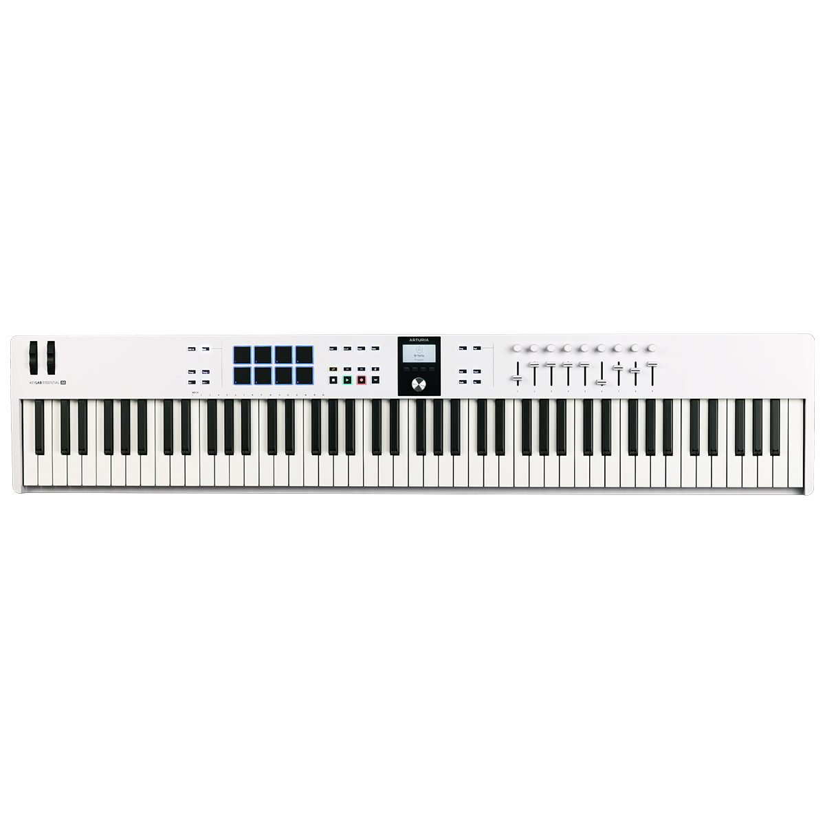An image of Arturia Keylab Essential 88 MK3 MIDI Keyboard, White