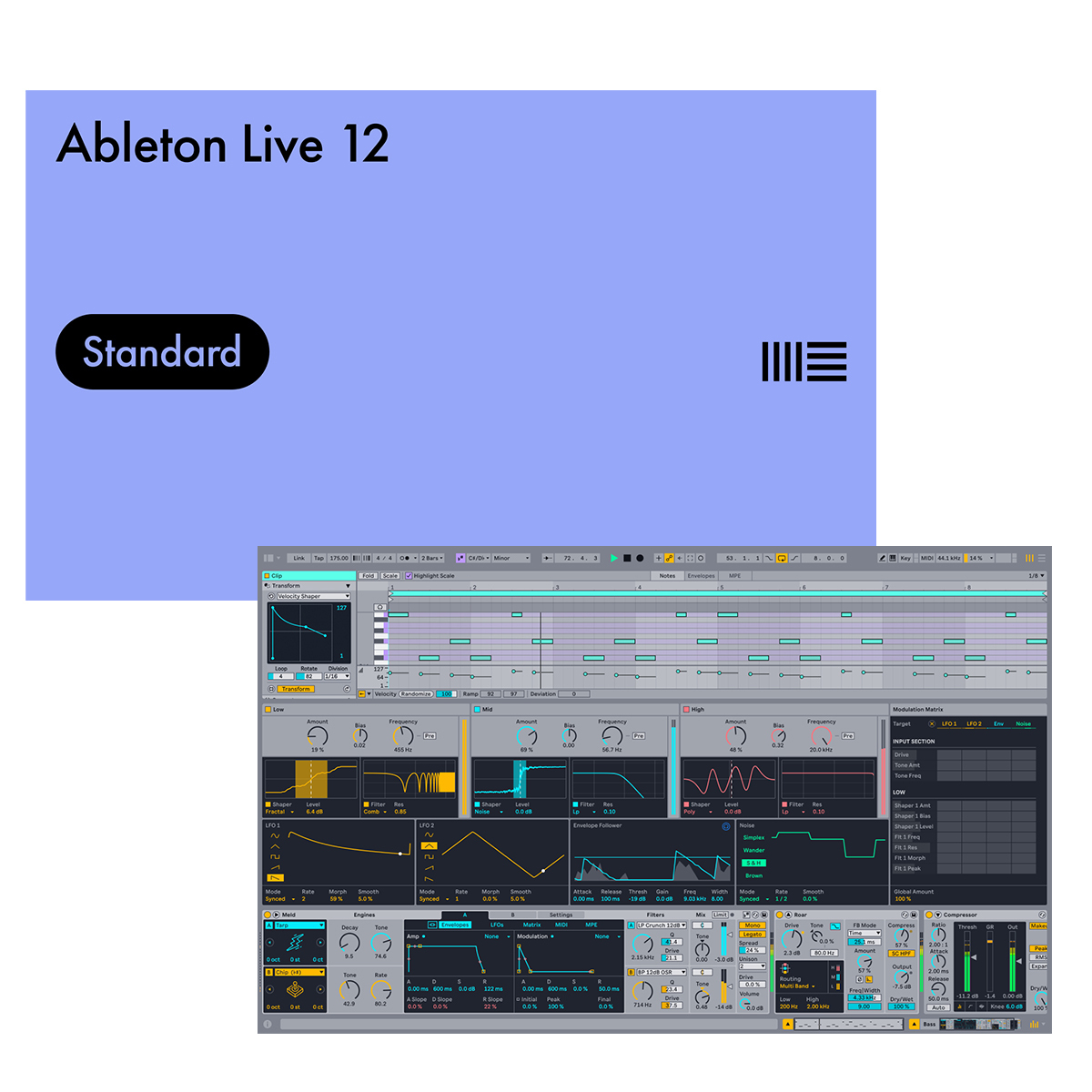 An image of Ableton Live 12 Standard, UPG from Live Lite Digital Download