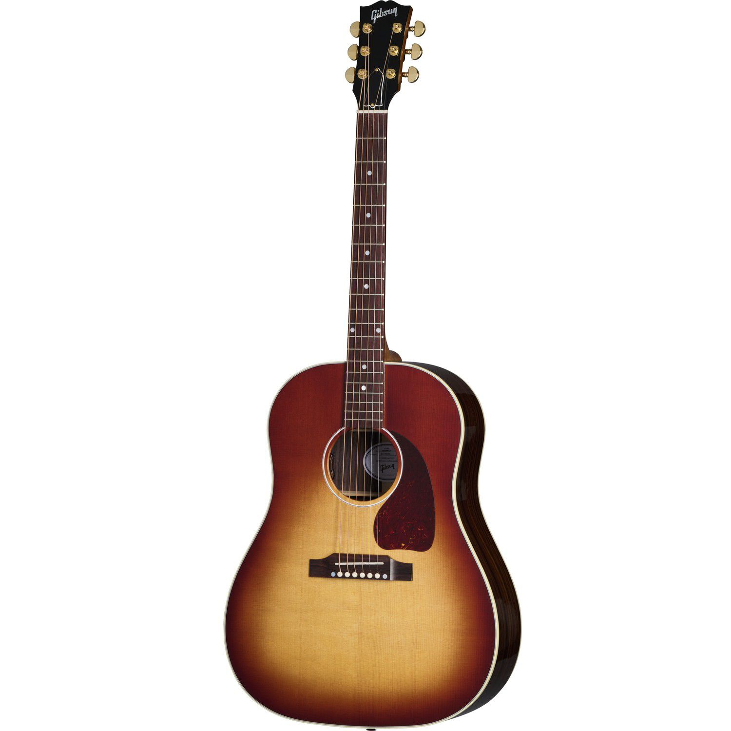 An image of Gibson J-45 Standard Rosewood Acoustic Guitar, Rosewood Burst | PMT Online
