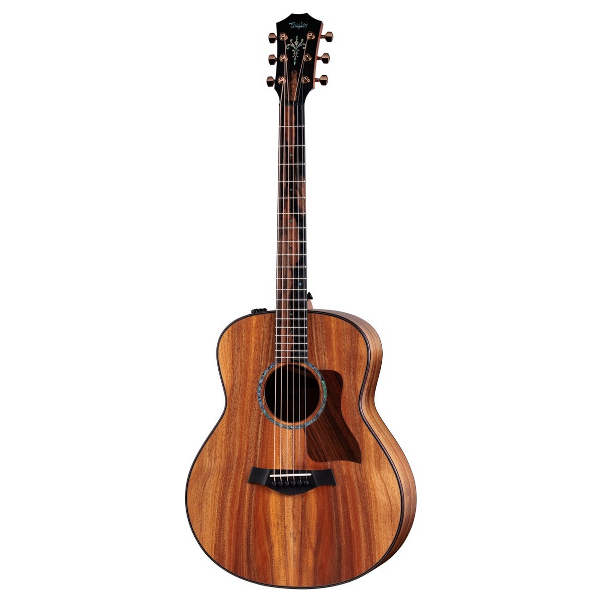 An image of Taylor Custom 30 C721E B4030 Electro Acoustic, Select Hawaiian Koa | PMT Online