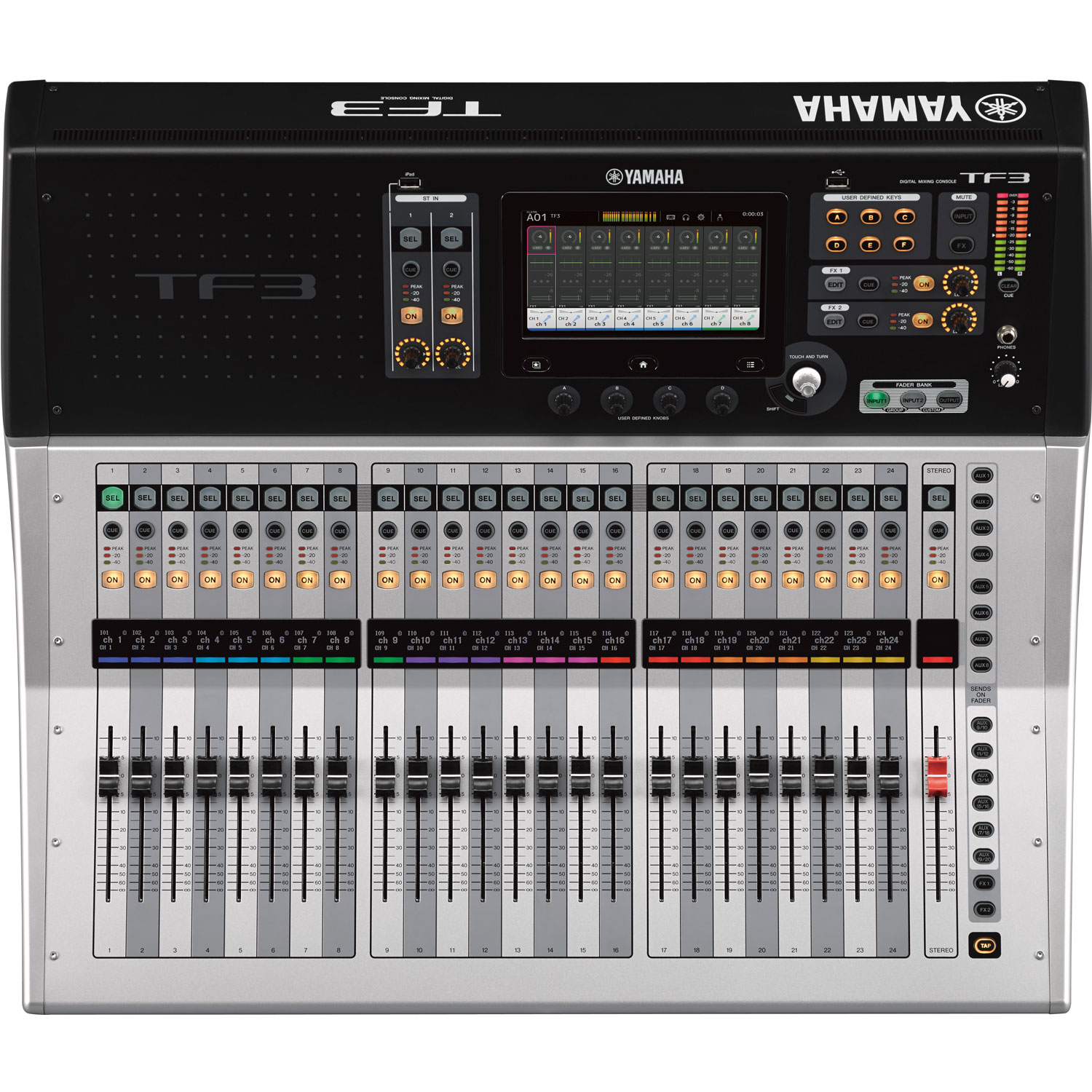 An image of Yamaha TouchFlow TF3 24 Channel Digital Mixer | PMT Online