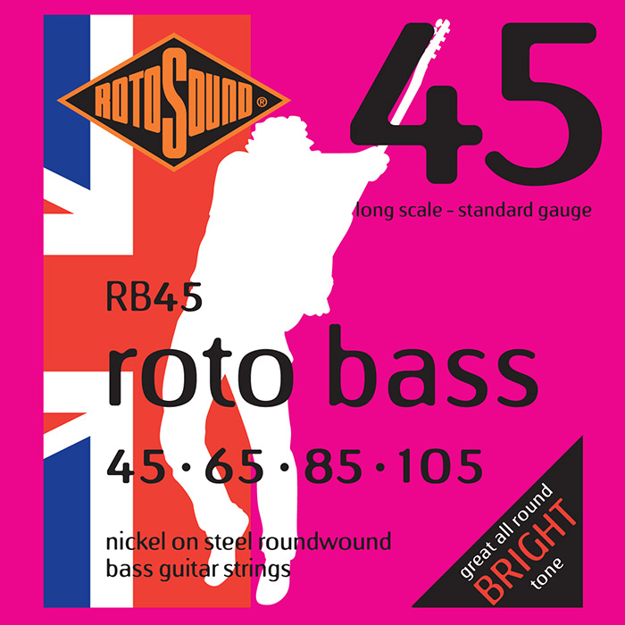 An image of Rotosound Roto Bass String Set 45-65 | PMT Online