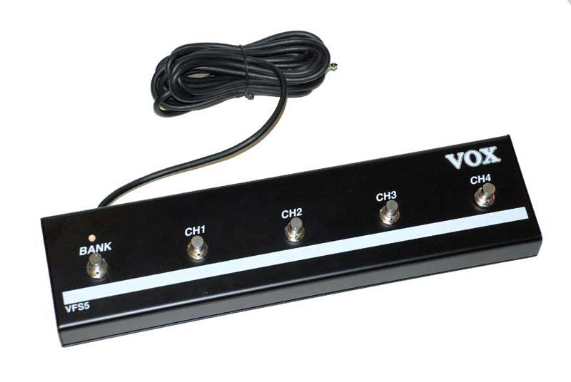An image of Vox VFS5 5 Way Footswitch for VT Amps | PMT Online