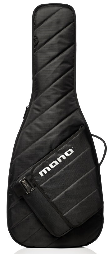 An image of Mono M80-SEG-BLK Electric Guitar Sleeve in Black | PMT Online