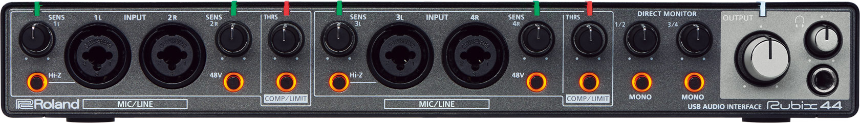 An image of Roland Rubix 44 USB Audio Interface | PMT Online
