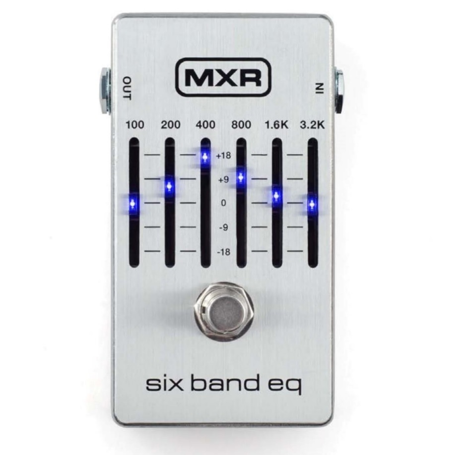 An image of MXR M109S Six Band EQ Pedal