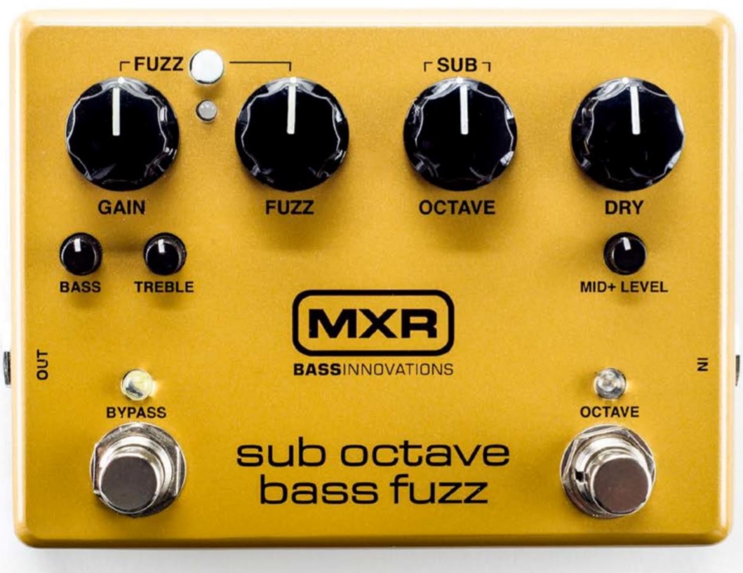 An image of MXR Sub Octave Bass Fuzz Pedal | PMT Online