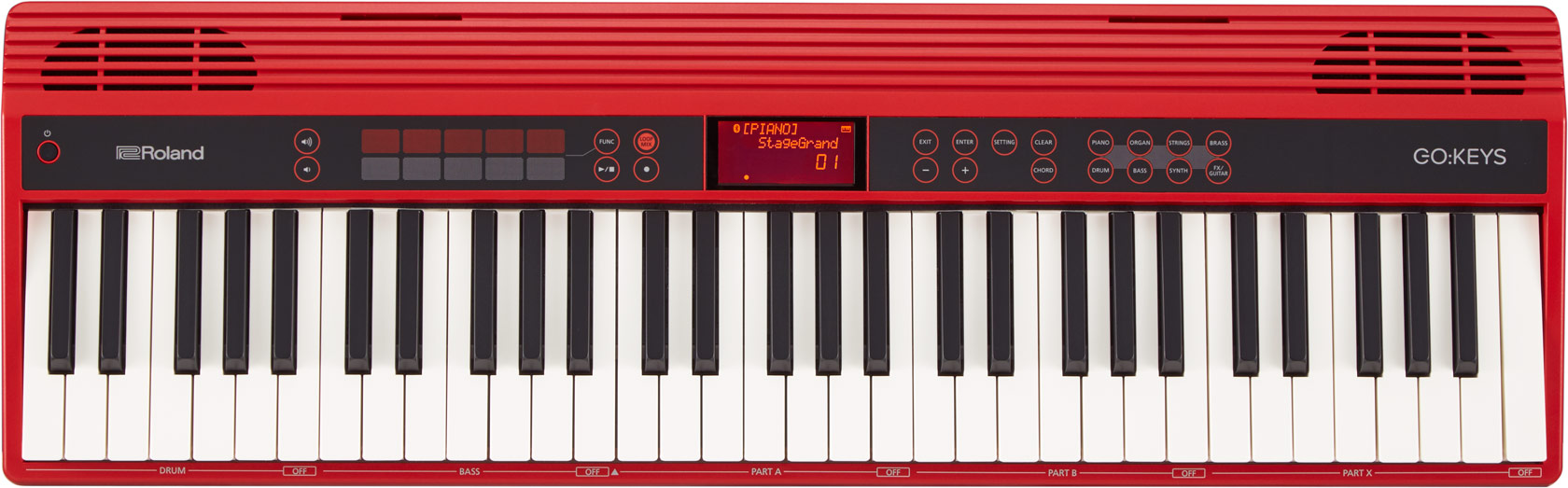 An image of Roland GO:Keys GO-61K Digital Keyboard | PMT Online