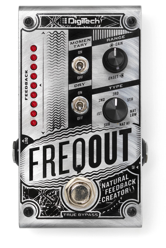 An image of DigiTech FreqOut Natural Feedback Creator Pedal | PMT Online