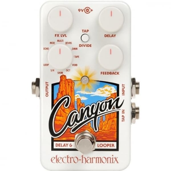 An image of Electro Harmonix Canyon Delay and Looper Pedal | PMT Online