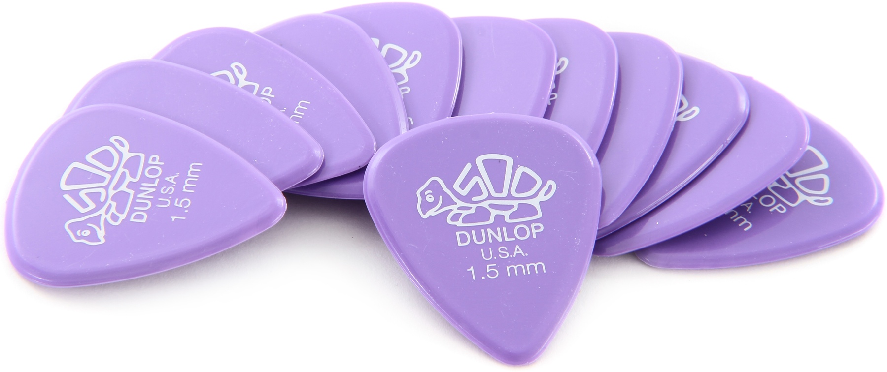 An image of Dunlop Delrin 500 Standard 1.50mm Players (12 Pack)