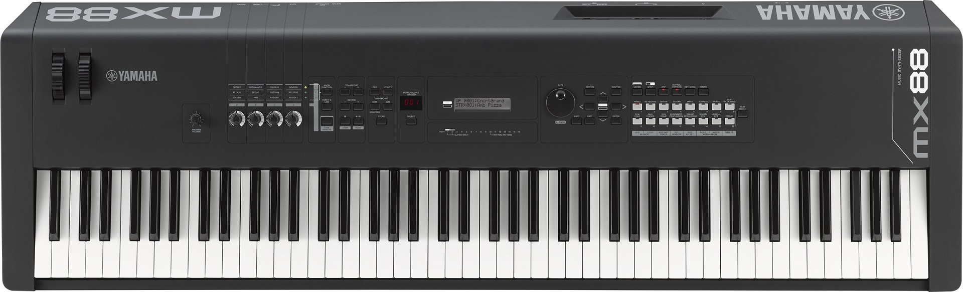An image of Yamaha MX88 Synthesizer Keyboard