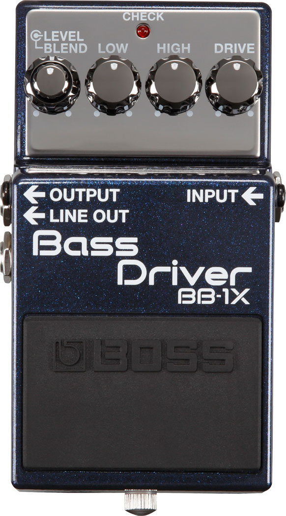 An image of Boss BB-1X Bass Driver Distortion Pedal | PMT Online