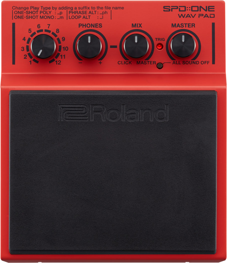 An image of Roland SPD::One WAV Pad Compact Percussion Pad | PMT Online