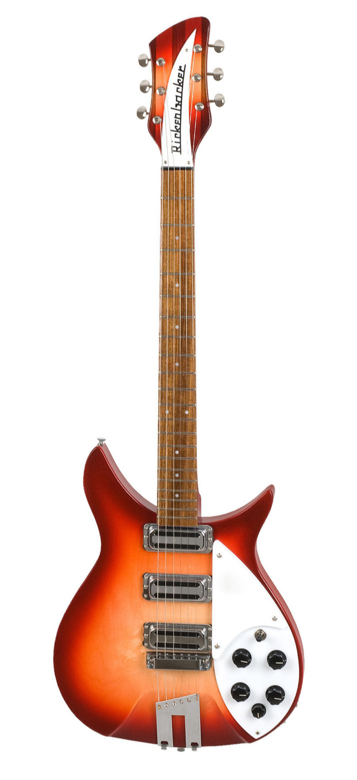 An image of Rickenbacker 350V63 Liverpool Model Electric Guitar in Fireglo | PMT Online