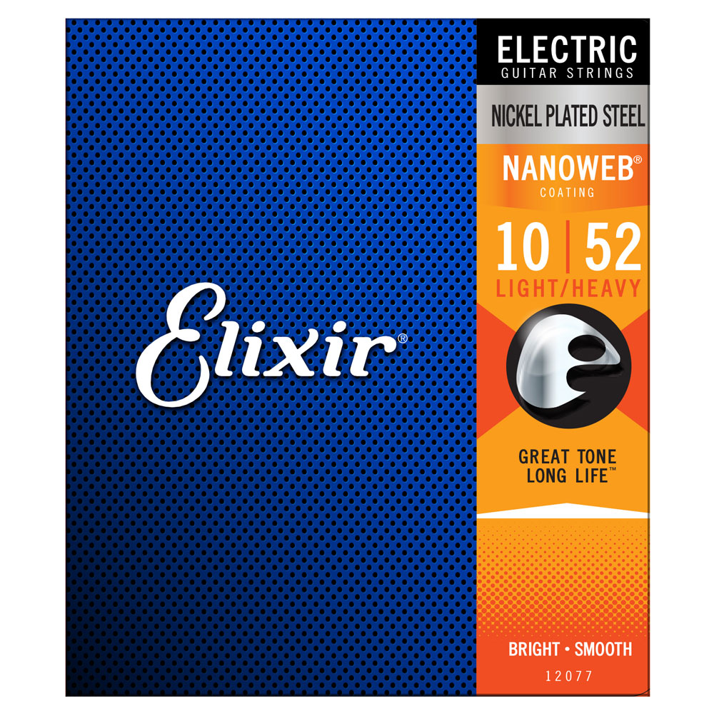 An image of Elixir Electric NANOWEB Strings Lgt-Heavy 10-52 | PMT Online