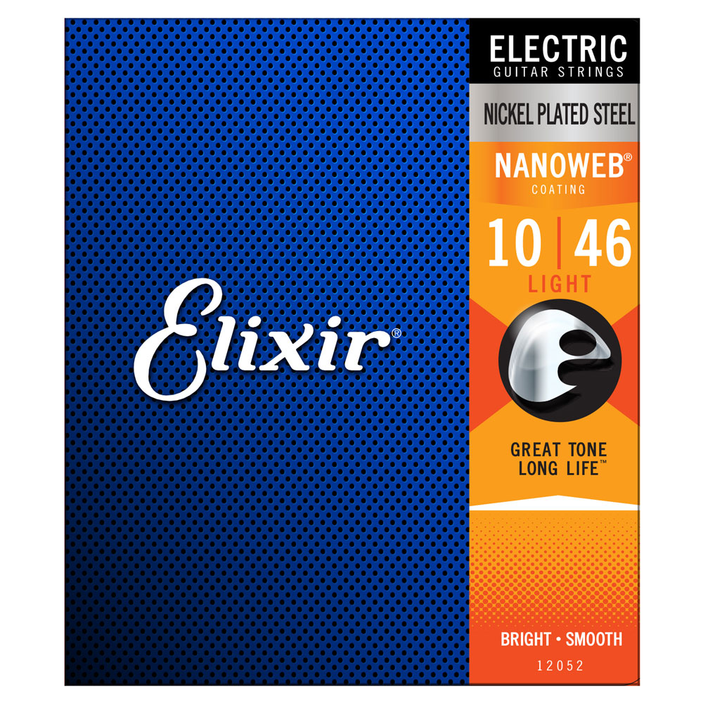 An image of Elixir Electric NANOWEB Strings Light 10-46