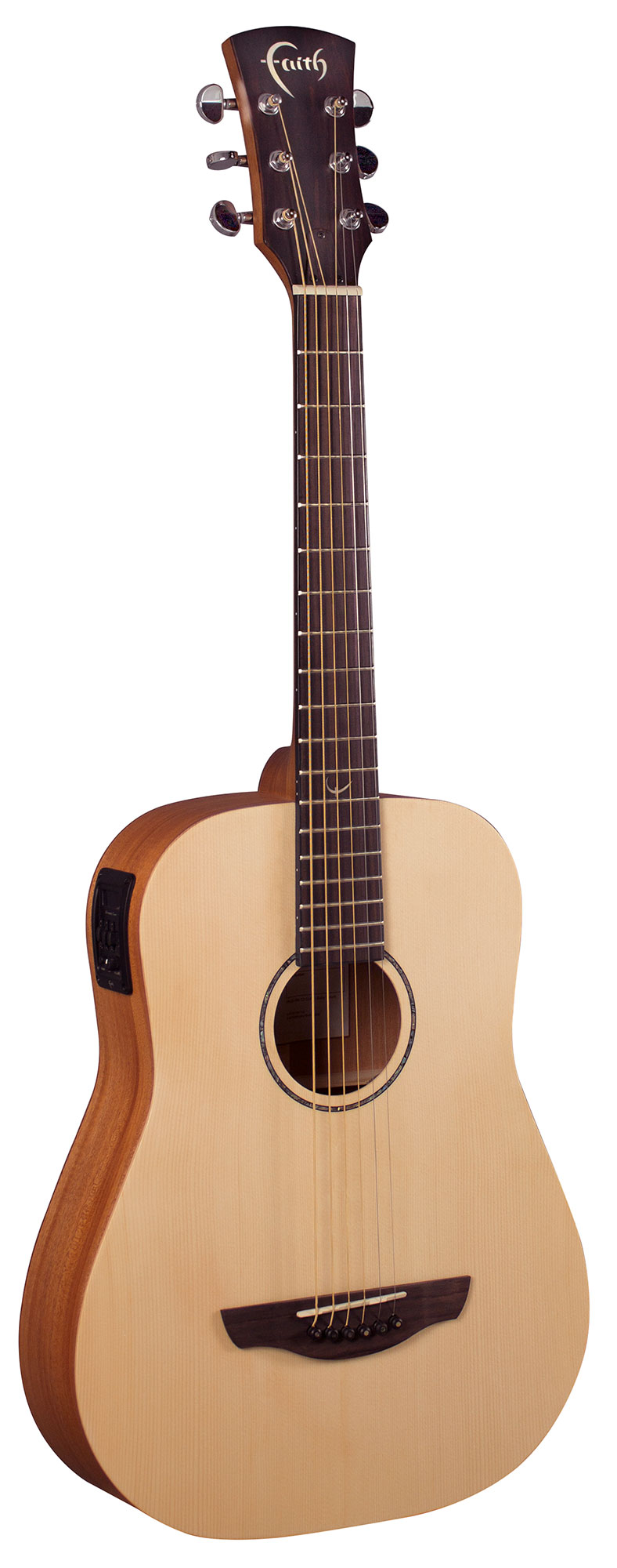 An image of Faith FDS Nomad Mini Saturn Electro Acoustic Guitar | PMT Online
