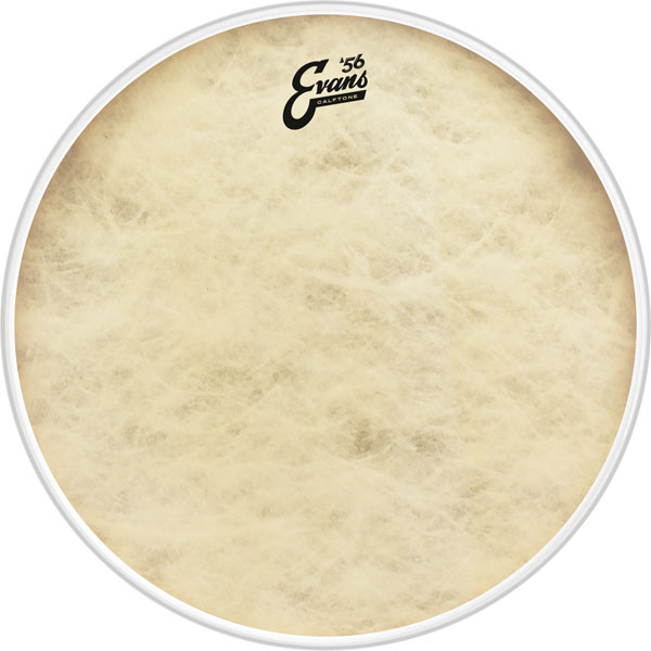 An image of Evans '56 Calftone Bass Drum Head 16 Inch | PMT Online