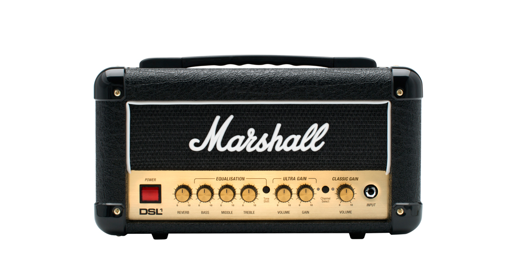 An image of Marshall DSL1HR 1W Valve Head with Reverb | PMT Online