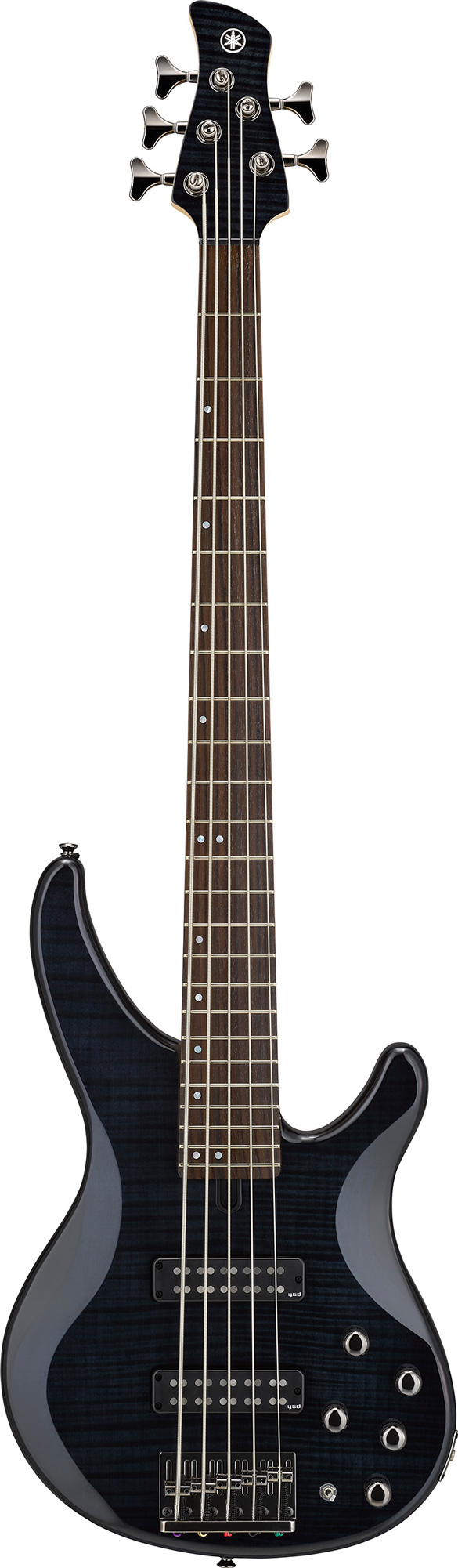 An image of Yamaha TRBX605FM-TBL Bass Guitar Translucent Black | PMT Online