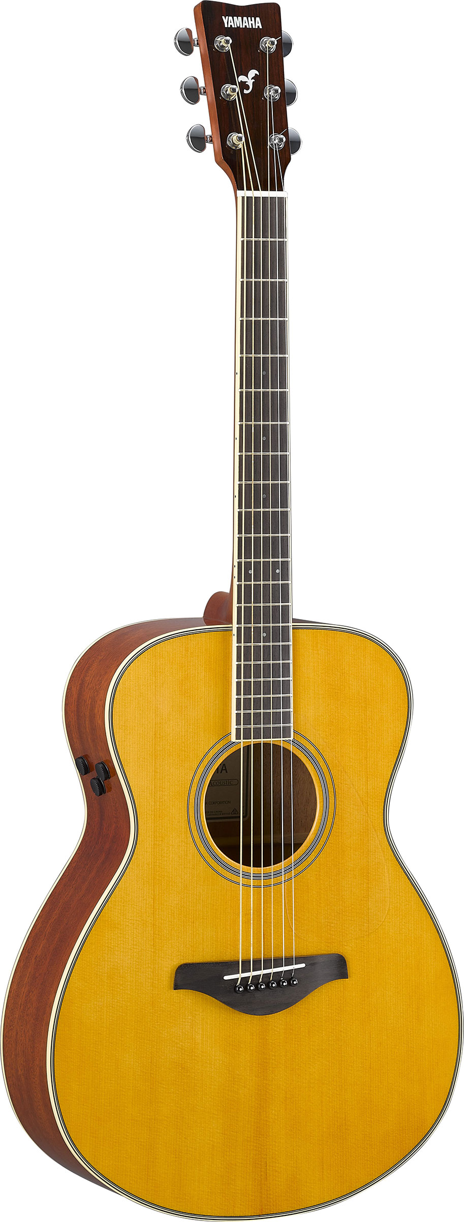 An image of Yamaha FS-TA TransAcoustic Guitar Vintage Tint | PMT Online