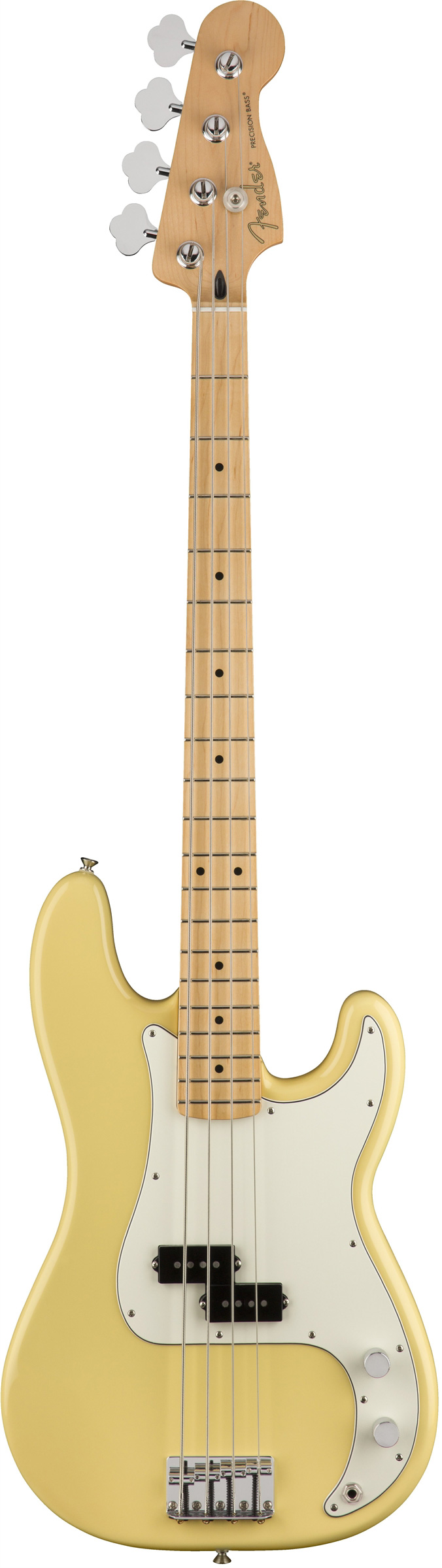 An image of B-Stock Fender Player Precision Bass MN, Buttercream | PMT Online