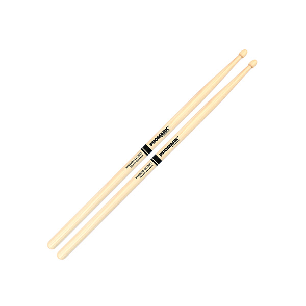 An image of Promark Rebound 5a .565 Hickory Acorn Wood Tip Drum Stick - Gift for a Drummer |...
